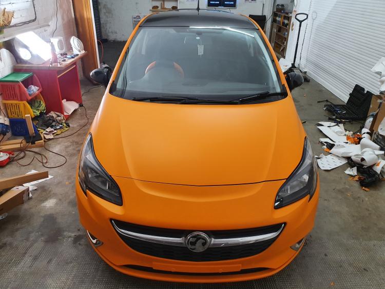 Corsa Wrap 3M Matte Orange11
