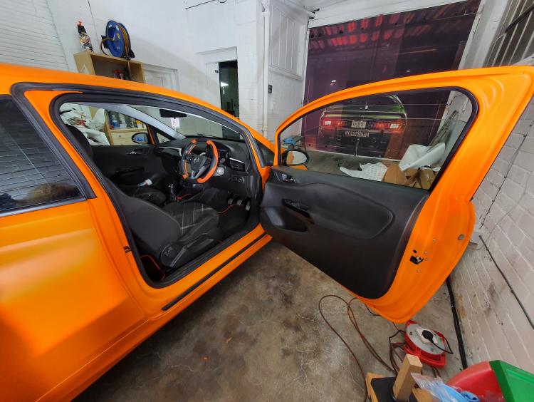 Corsa Wrap 3M Matte Orange4