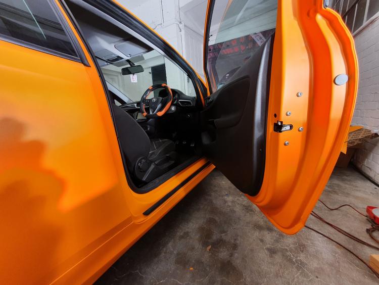 Corsa Wrap 3M Matte Orange5