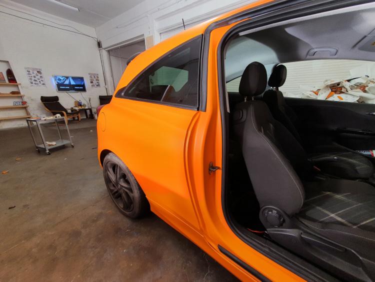 Corsa Wrap 3M Matte Orange6