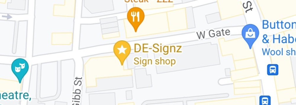 DE-Signz on Google Maps