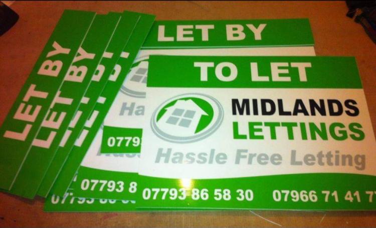 To Let Property Boards